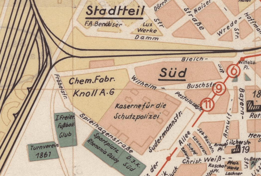 Geschichte der Chemiefabrik Knoll A.G.