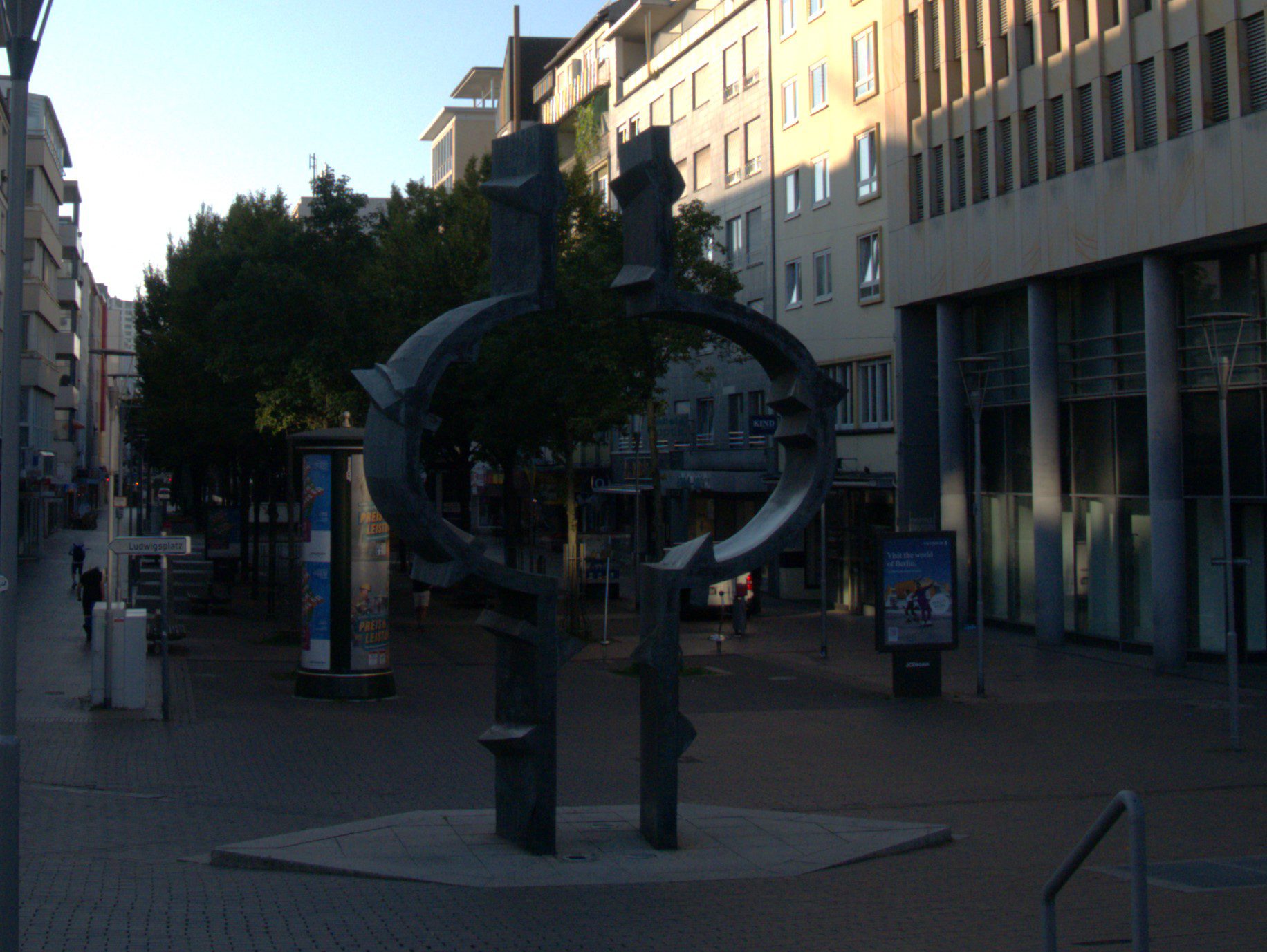 Lichttor Innenstadt Ludwigshafen