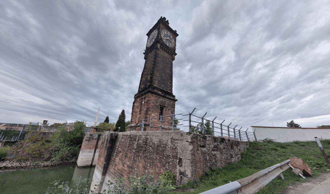 Die Pegeluhr (Luitpoldhafen)